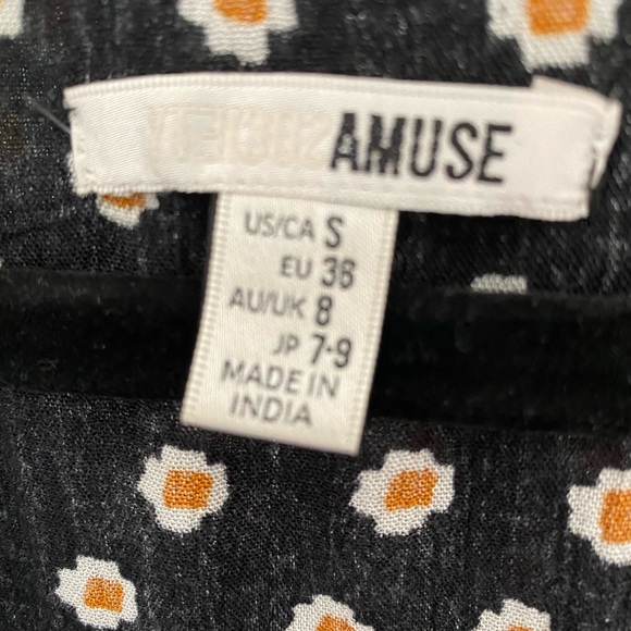 Amuse Society - long bell sleeved mini dress - Picture 6 of 8